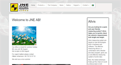 Desktop Screenshot of jne.se