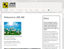 Tablet Screenshot of jne.se
